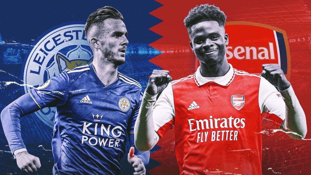 Trận đấu giữa Leicester City vs Arsenal